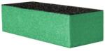 Prima Buffer de Unghii Prima, pentru Pilit si Lustruit, Bloc Verde/Negru, 9.5 cm, Granulatie 80/80 (VTR-1287-VRD)