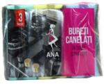 Anna Burete de Vase Canelat, Anna, 3 Bucati (SPDIV000072)