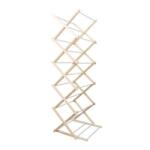 Zilan Uscator Rufe, Lemn, 5 Etaje, 178 x 54 cm (ZLN-EXT8086)