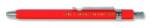 KOH-I-NOOR Creion Mecanic cu Ascutitoare, 2 mm, Rosu, Koh-I-Noor Versatil (KH-K5228C-1001)
