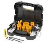 DEWALT Extreme bimetál villanyszerelő lyukasztó készlet hordtáskában (11 db) DT90356 (DT90356)