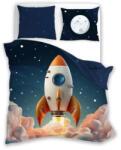  Rakéta Ágyneműhuzat Szett - Sötétben Világító Mintával 140 X 200 + 70 X 90 Cm 928647