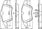 Bosch Set placute frana BOSCH 0986494246
