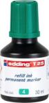 edding T25 Tinta Permanent Markerhez 25 Ml Zöld (ED-T25004) (ED-T25004)