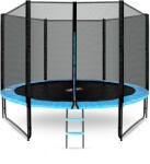 Aga Sport Pro Trambulin külső védőhálóval 305 cm + létra AGA SPORT PRO MRP1010LB - Világoskék (K18195)