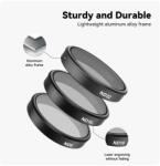 TELESIN 4in1 DJI Osmo Action 3/4 CPL+ND8 ND16 ND32 Objektív Szűrő/ Filter Kit (S5-FL06-TDJ)
