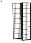 Artium Fekete Tömörfa Paraván. EF-E803 BK