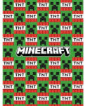 Halantex Minecraft polár takaró 130x170 cm - TNT