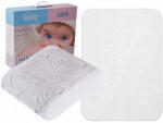  EASY CARE nyomott mintás vastag babapléd 80*110 cm - fehér maci