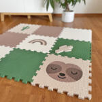 VYLEN Habpuzzle 9 darab - lajhár és szivárvány