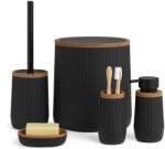 Form Plastic Fürdőszoba szett | Nida | Fekete (OKY-385-3-S-E)