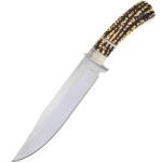 HARAHU Cuțit outdoor JC-39087 - Argintiu / Maron KP39087