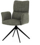  Zöld Szövet Étkezőszék. DCH-D1328 GRN2 (artDCH-D1328-GRN2)