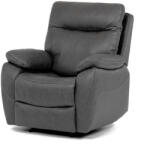  Szürke Vintage Szövet Elektromos Vezeték Nélküli Relax Fotel. TV-4094 GREY3 (artTV-4094-GREY3)