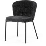  Étkezőszék szürke bouclé szövettel. CT-W1077 GREY2 (artCT-W1077-GREY2)