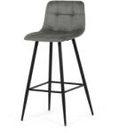  Zöld Szövet Bárszék. AUB-X7015 GRN2 (artAUB-X7015-GRN2)