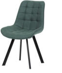  Zöld Vintage Szövet Étkezőszék. HC-V3066 GRN3 (artHC-V3066-GRN3)