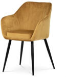  Sárga Bársony Étkezőszék. PIKA YEL4 (artPIKA-YEL4)