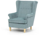  Füles fotel zöld szövettel. AK-388 GRN2 (artAK-388-GRN2)