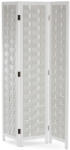 Artium Fehér Tömörfa Paraván. EF-L186 WT (artEF-L186-WT)