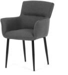  Szürke Szövet Étkezőszék. DCH-J2159 GREY2 (artDCH-J2159-GREY2)