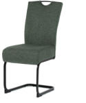  Étkezőszék zöld szövetkárpittal. DCL-E2008 GRN2 (artDCL-E2008-GRN2)
