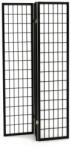  Fekete Tömörfa Paraván. EF-E803 BK (artEF-E803-BK)