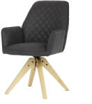  Fekete Szövet Étkezőszék. HC-539 BK3 (artHC-539-BK3)