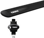 Thule Tetőcsomagtartó Ford Tourneo Courier 2013-tól, Thule WingBar Black, tetőkorlátos