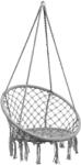 Mirpol Brasil Hoop függőszék, szürke (5902659146892) - leziter