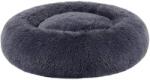 FEANDREA Kutyaágy, macskaágy, puha plüss felülettel 60 cm, sötétszürke (PGW038G02)