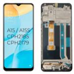 OPPO Display cu touchscreen si rama Oppo A15s Negru OEM