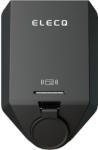Elecq AC elektromos autó fali töltő 7, 4 kW, 1 fázis, 32 A, Type2 aljzat, RFID, Wi-Fi, 4G, Bluetooth, OCPP (ELECQ-AE103)