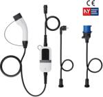 Rheidon Elektromos Autó Állítható Otthoni Töltő - (1x32A) 7.2kW - 7, 5m Type2 kábellel