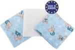 Bomimi Szövetpelenkák Premium 80x70 (3 db), TEDDY-BLUE