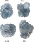  Celestit Natural Brut - 40-65 x 25-54 x 23-50 mm - Piatra Sacra pentru Echilibru si Purificare - 1 Buc