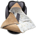 New Baby Bélelt babatakaró, pólya autós hordozóba New Baby brown