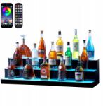  Megvilágított LED Palacktartó Polc, 102cm, távirányítóval (5907021427906)