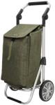 Beagles Zöld állítható bevásárlókocsi kerekeken " Hercules" (NT16603-029-olivegreen-HU)