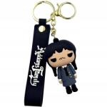  Kulcstartó Wednesday Addams 3D Funko Medál, kulcsokhoz, hátizsákhoz (711070762429)