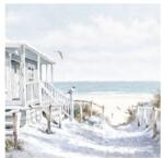 Ambiente Beach Cabin papírszalvéta 25x25cm, 20db-os - szep-otthon
