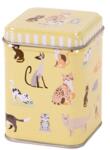  Fémdoboz - 6x6x8cm - Cats