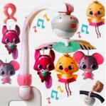 Tiny Love Utazó körhinta, rózsaszín, zenélő, babakocsihoz, kiságyhoz (WÓZEK ŁÓŻECZKO KARUZELKA DLA DZIECI 0+)