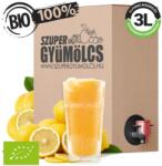 Szupergyümölcs Bio citromlé - Bio citrom 100% gyümölcslé - prémium, hidegen préselt, 3L Bag-in-Box