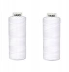 Polimex Gépi varrócérna, poliészter, fehér, 2 orsó, 200 méter (hard)