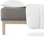 decoDoma Cearșaf elastic jersey cu elastan antracit 180 x 200 cm