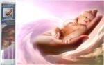 NORIMPEX - Puzzle Tablou Diamant: Copil în palma ta 30x40cm - 1 - 39 piese