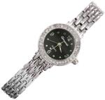 QUARTZ Ceas dama Black & Silver stil office Ceas