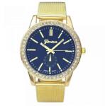 Geneva Ceas dama Geneva Dark Blue & Crystals Ceas