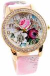 QUARTZ Ceas dama Beautiful Roses - roz Ceas